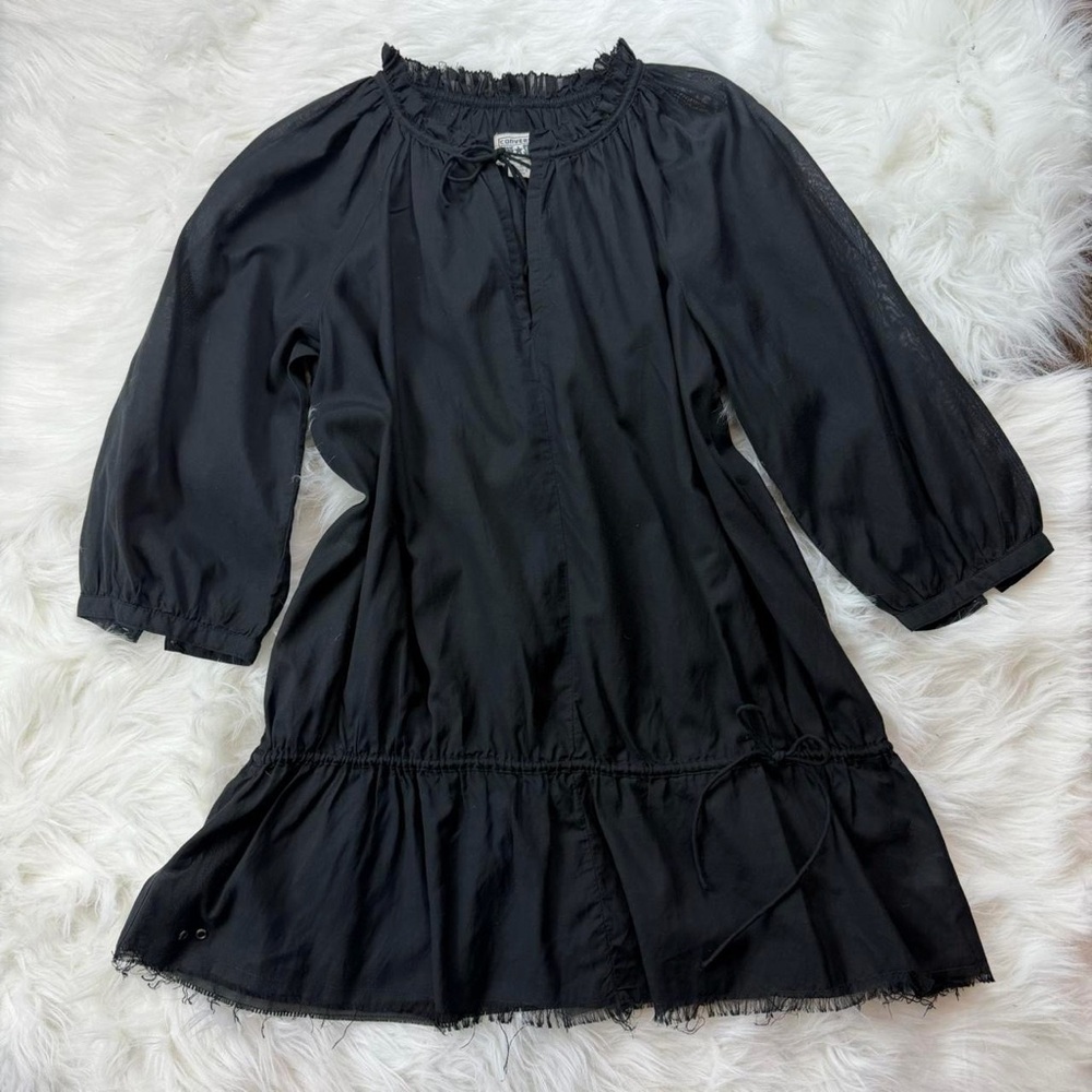 Converse black dress